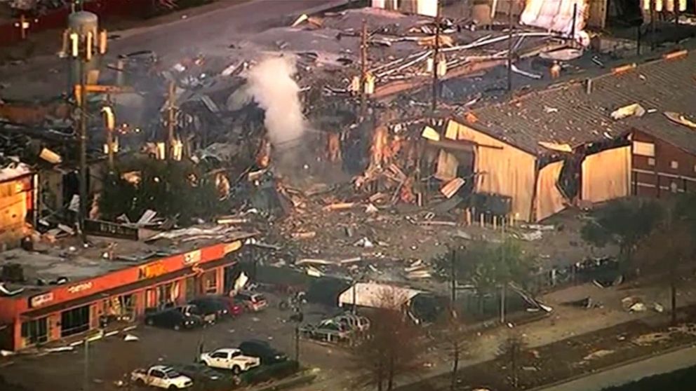 Massive Explosion in Northeast Houston